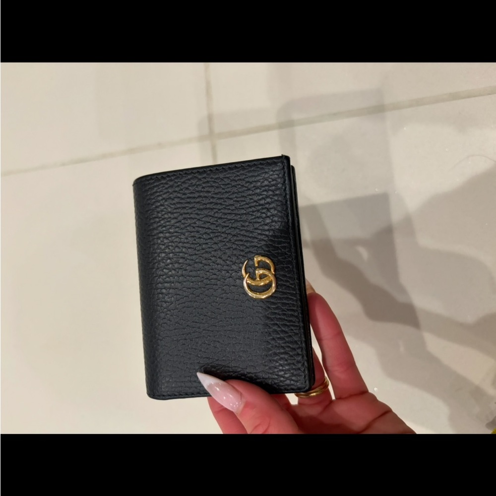 Gucci Black Leather Wallet